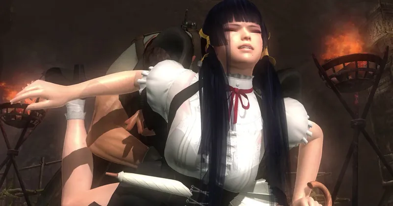 Nyotengu Ryona Fullbitrate 50bit+Uncut (High Society Costume) 女天狗 (お嬢様の休日コスチューム)