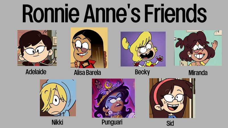 Bar NPC Round Robin: Ronnie Anne's Friends
