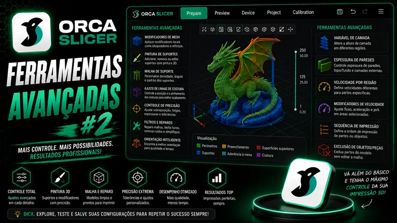 Orca Slicer Ferramentas avançadas #2
