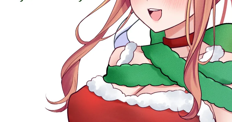 "let's make this Christmas unforgettable"　１２月イラスト【高画質】