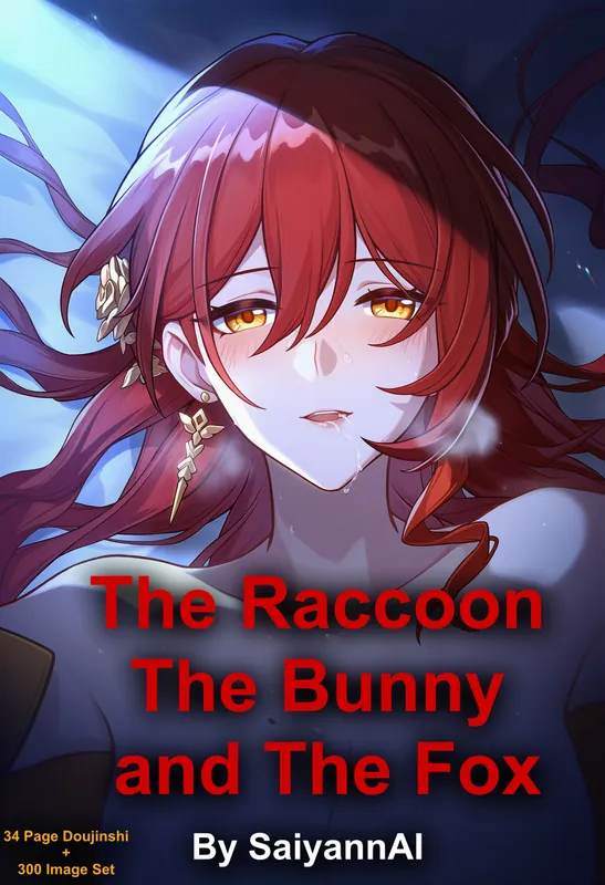 (DOUJINSHI) The Raccoon The Bunny and The Fox - 34 Page Doujinshi + 300 Image Set