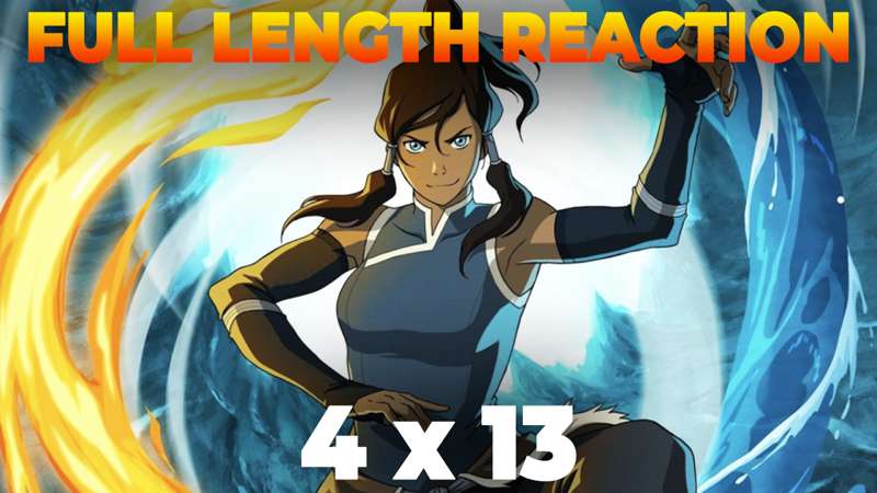 Korra 4x13 FULL REACTION! (SERIES FINALE)
