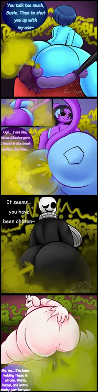 Thick Farts from the Underground Undertale n Deltarune (Comic)