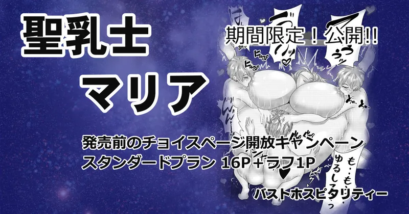 聖乳士マリア　スタンダードプラン16P+ラフ1P