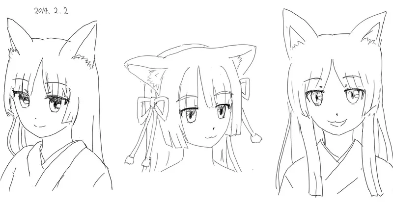 昔に描いたシリーズ（今週の配信はお休みいたします🙇）