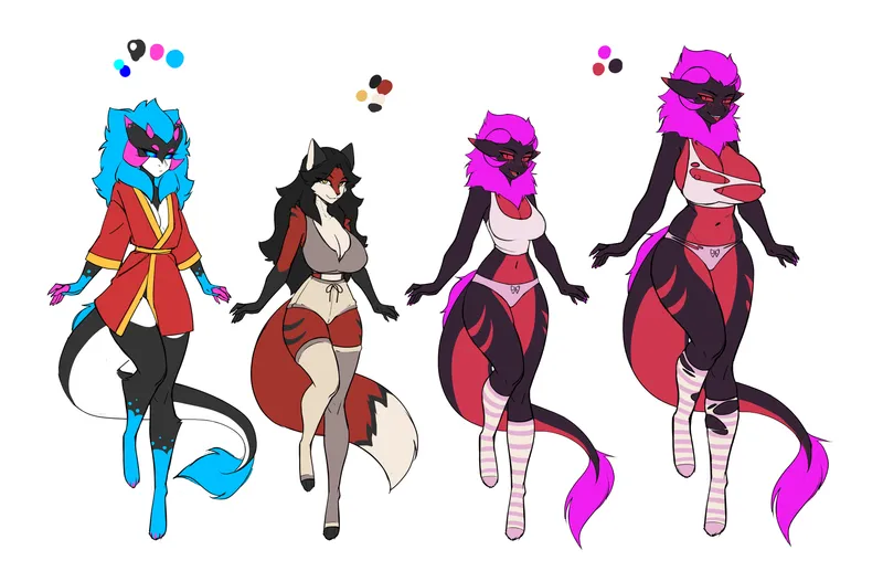 characters of the new big project!