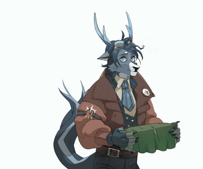 Alain's tail animation