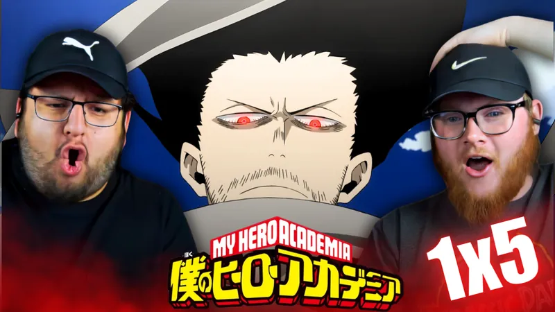 My Hero Academia | S1 - E5 | FULL UNCUT REACTION