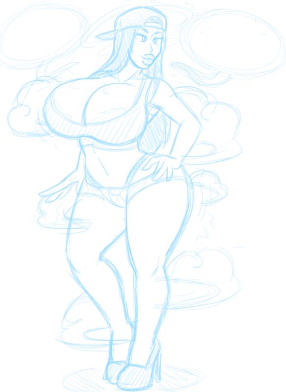 Bimbo Girl Justine WIP