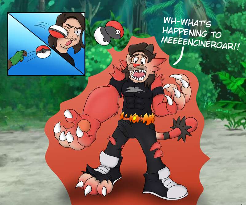 [Commission] New Incineroar