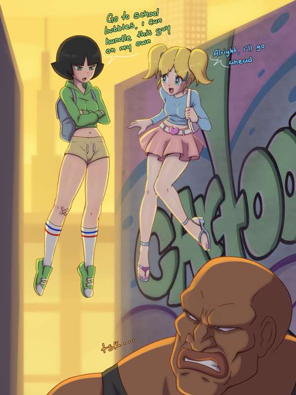 buttercup eradicating crime...