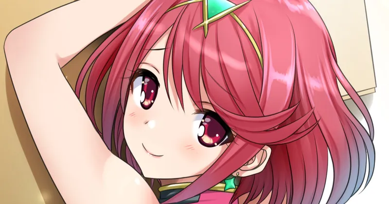【Skeb絵】ゼノブレイド2 ホムラ