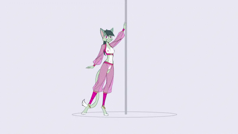 also, the work on the dancer continues!