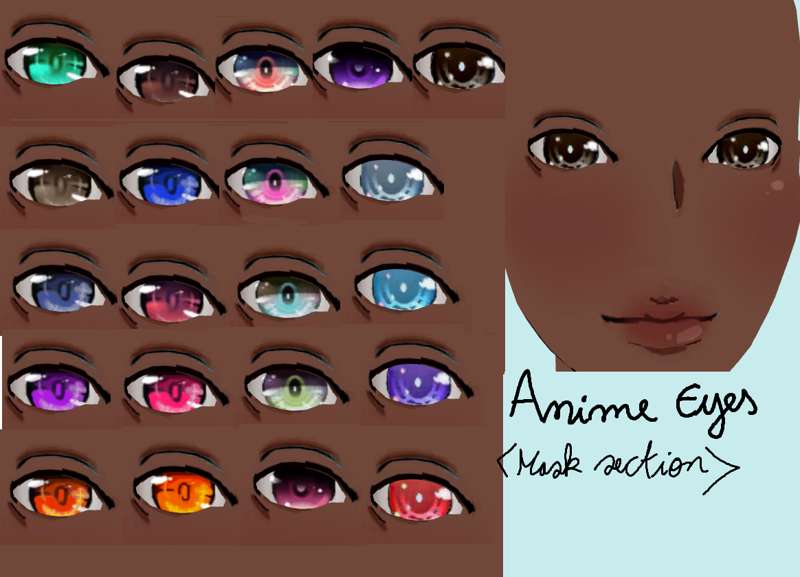 anime eyes packs!