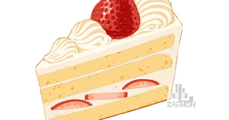 いちごのショートケーキ　メイキング・高画質・コメント付き