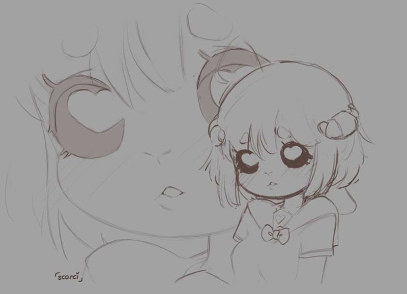 Chelsi's sheep face
