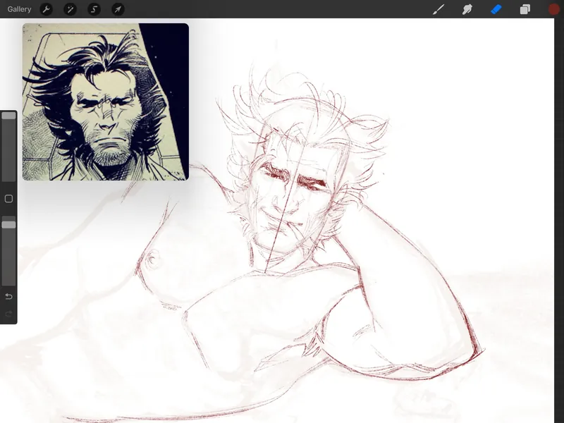 Wolverine sketch 