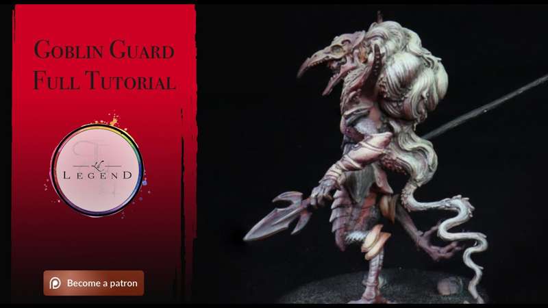 Kingdom Death Goblin Guard, Full tutorial. 