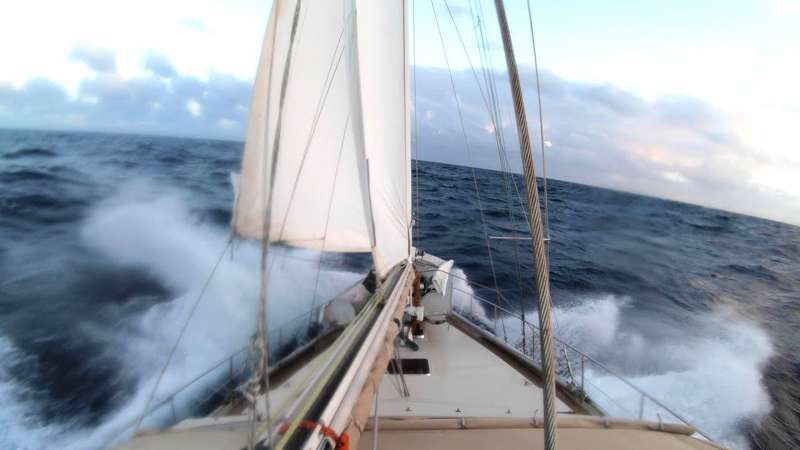 SLOW TV -  Beating Upwind to Grenada (Bonus Video)