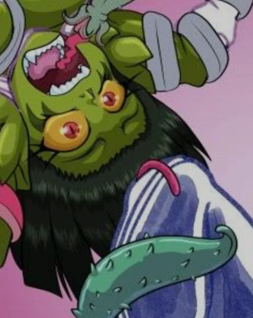 Valeria and Sylla vs tentacles
