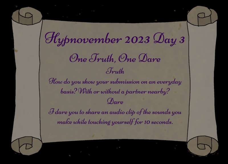 Hypnovember 2023 Day 3