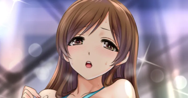 美波とプールサイドで