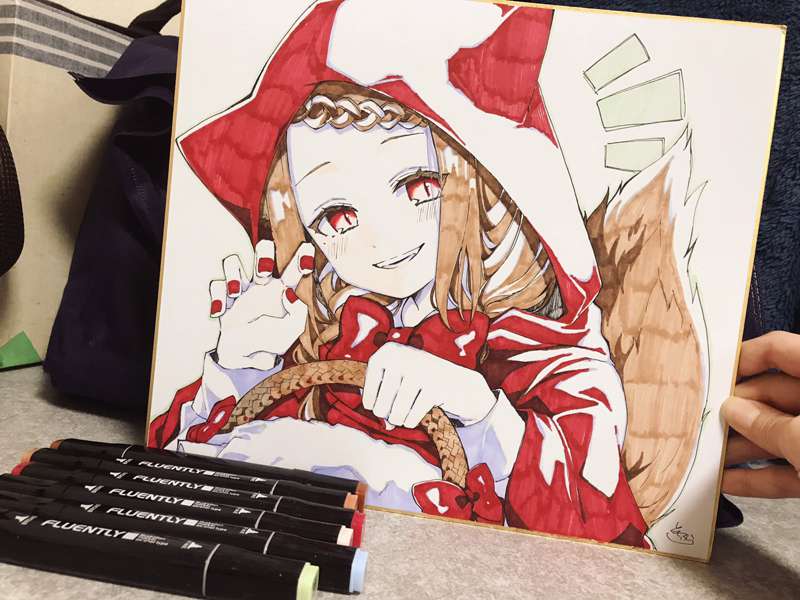 色紙メイキング