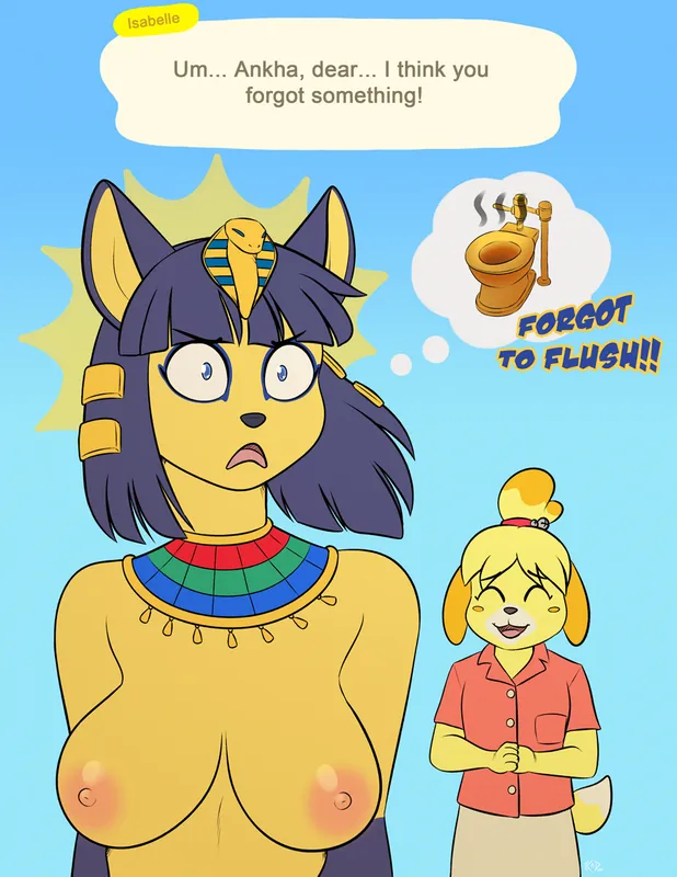 Ankha - Forgetful Feline