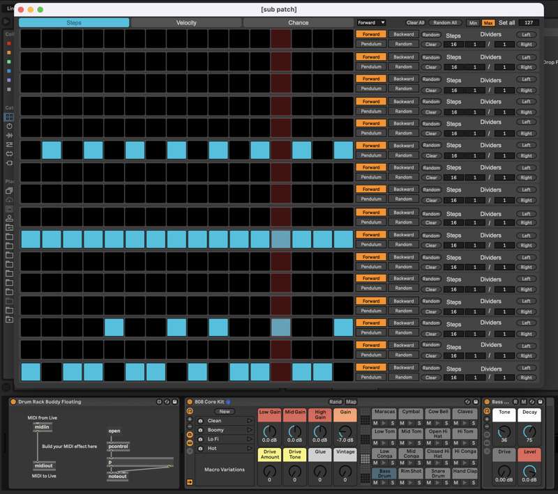 Drum Rack Buddy Pro now in development.