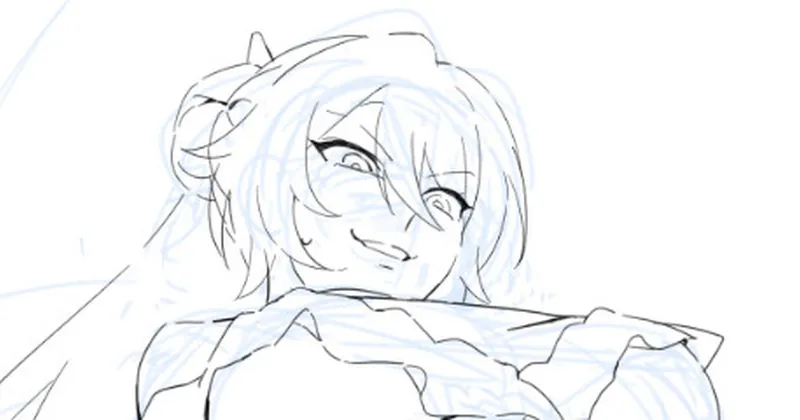 ヴィタを描いています。