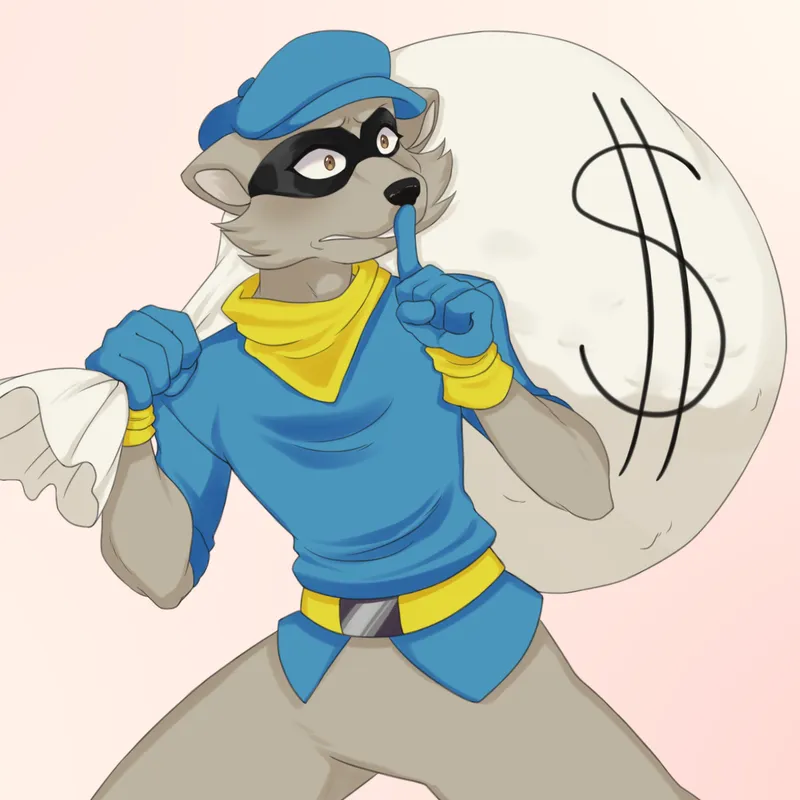 Sly Cooper by @smutty_pancakes