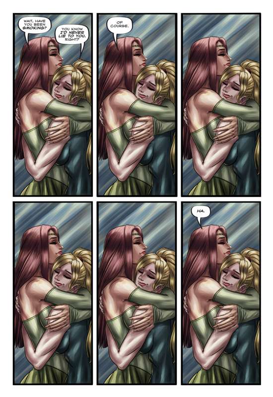Dark Reflections: Chaos Page 230 - Ask Me No Questions I'll Tell You No Lies