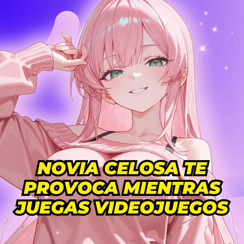 [+18] NOVIA CELOSA te PROVOCA mientras juegas VIDEOJUEGOS 💋💦 ASMR Anime Roleplay