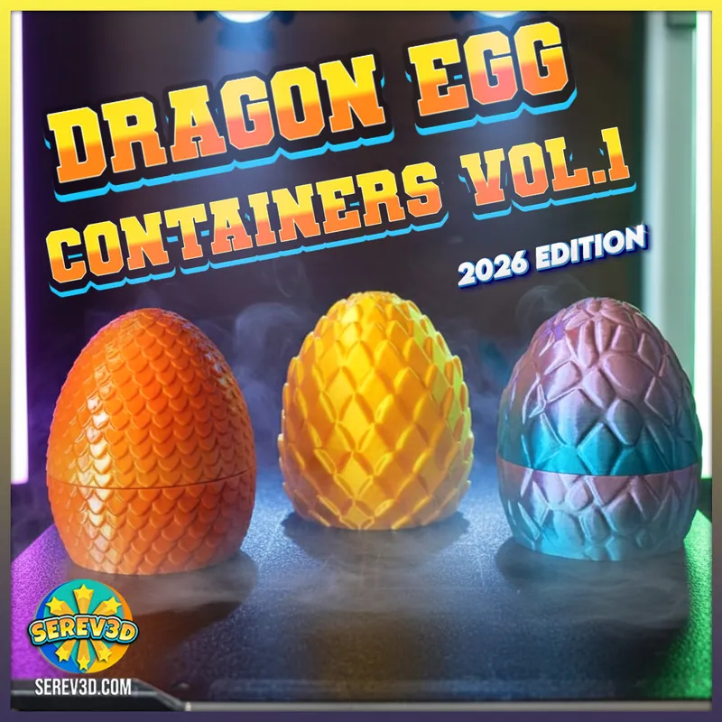 🥚 Dragon Egg Essential Containers – Vol. 1 OUT NOW!