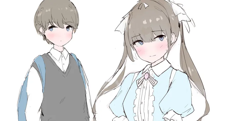【女装男子】スケッチ