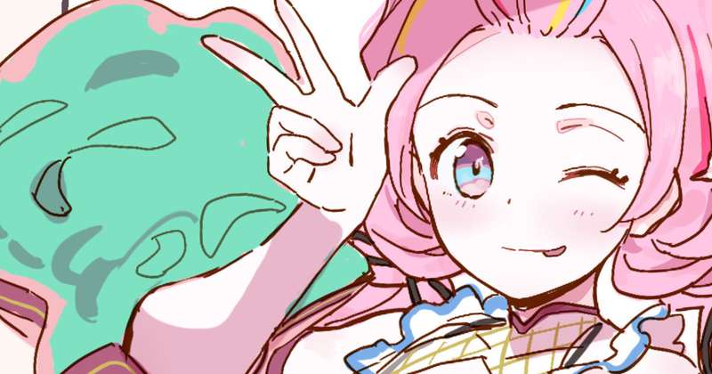 支援お礼イラスト