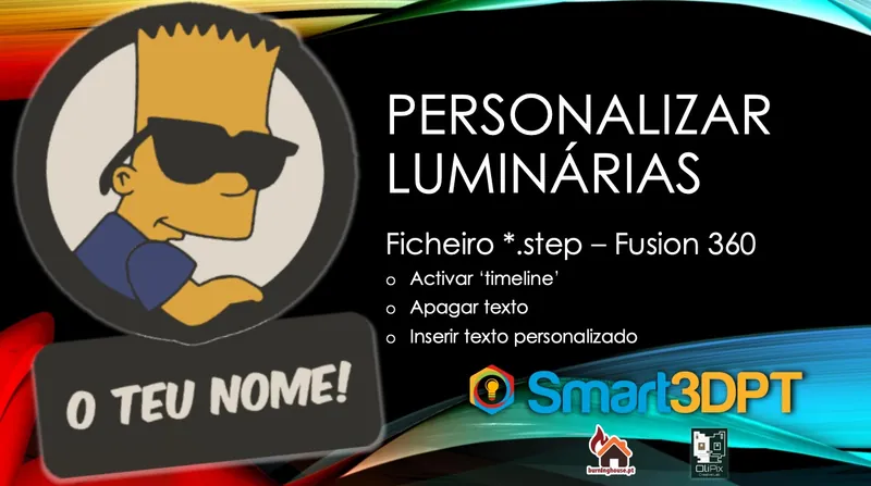 Personalizar luminárias PDF