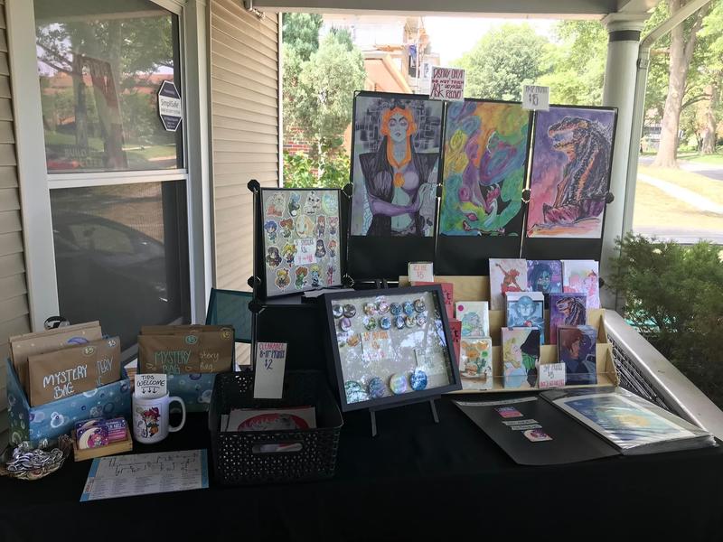 Porch Art Palooza, Future Events, and well needed Vacation.