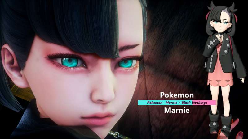 Pokemon - Marnie × Black Stockings - Patron Commissioned Video - Full Version - Video Link