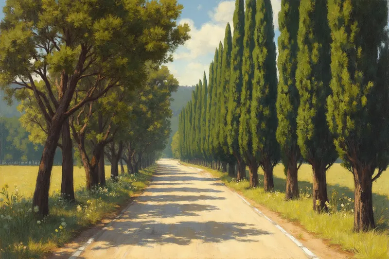Cypress Trees