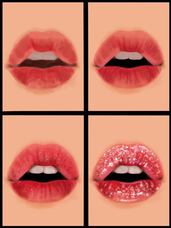 VIDEO TUTORIAL: Painting Sparkly Lips