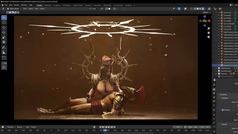 November 2023 Blender Animation Files