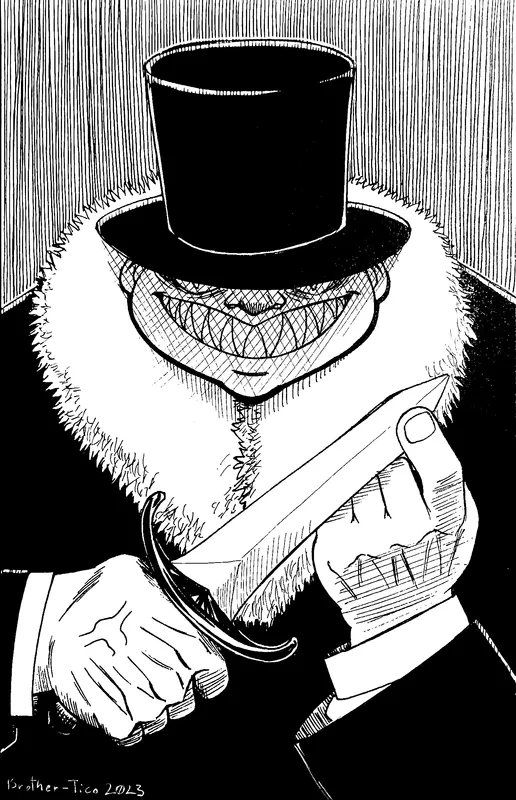 Inktober 2023 Day 25 Dangerous