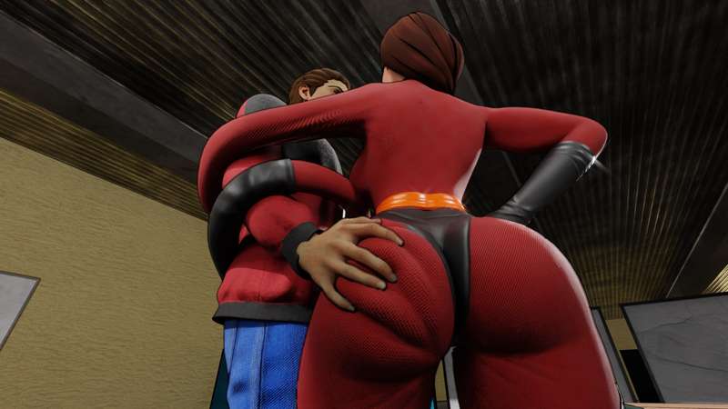 Elastigirl has caught you!
