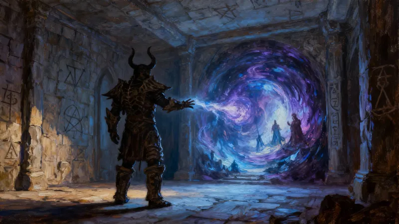 Dragonborn OC reverse Isekai