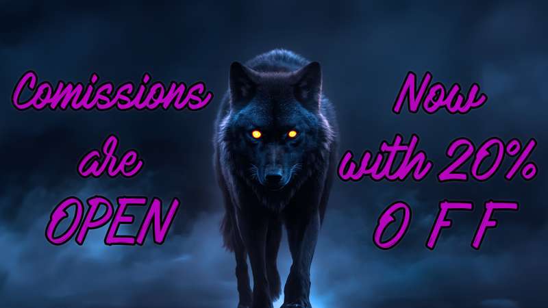 Comissions are OPEN for everyone!!!