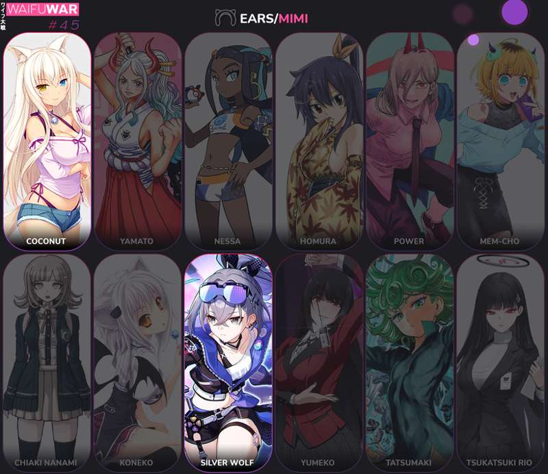 WAIFU WAR #45 😺Ears/Mimi FINAL *Extra