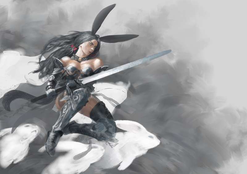 bunny knight scrap 2