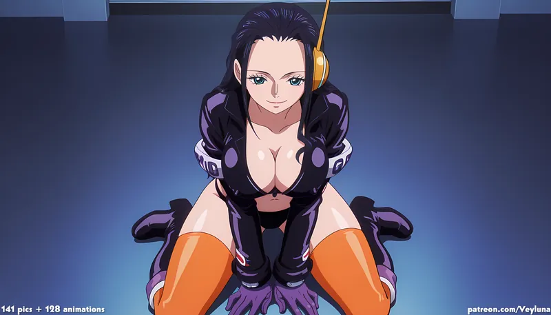 Nico Robin - One Piece (141 pics + 128 animations in this set)