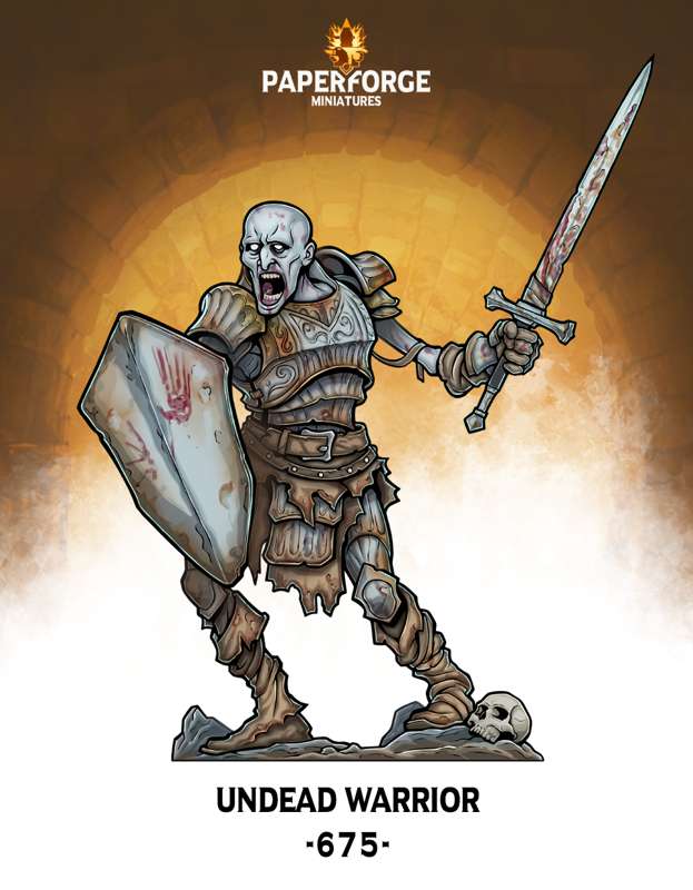 #675 Undead Warrior